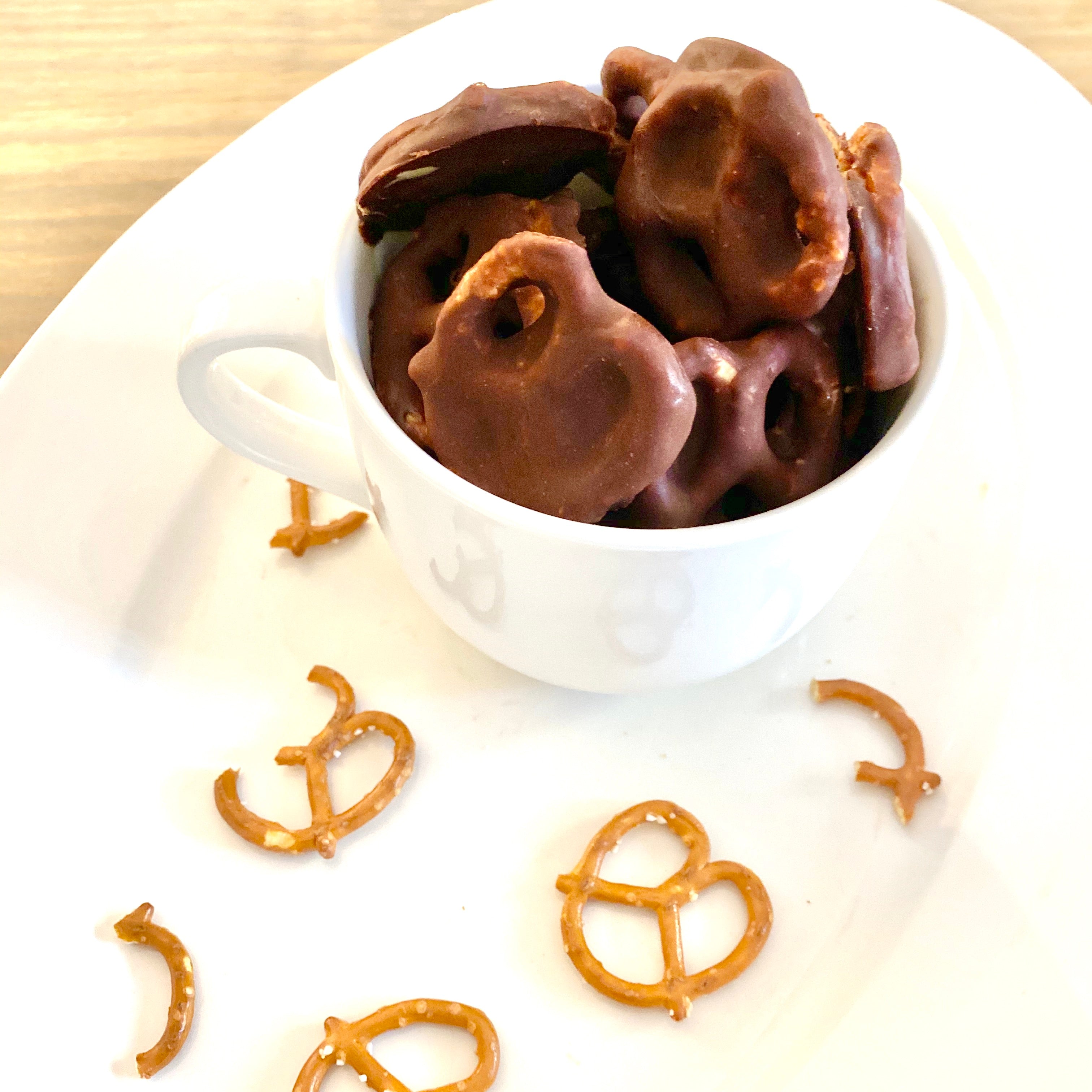 Natural Peanut Butter + Chocolate Covered Pretzels