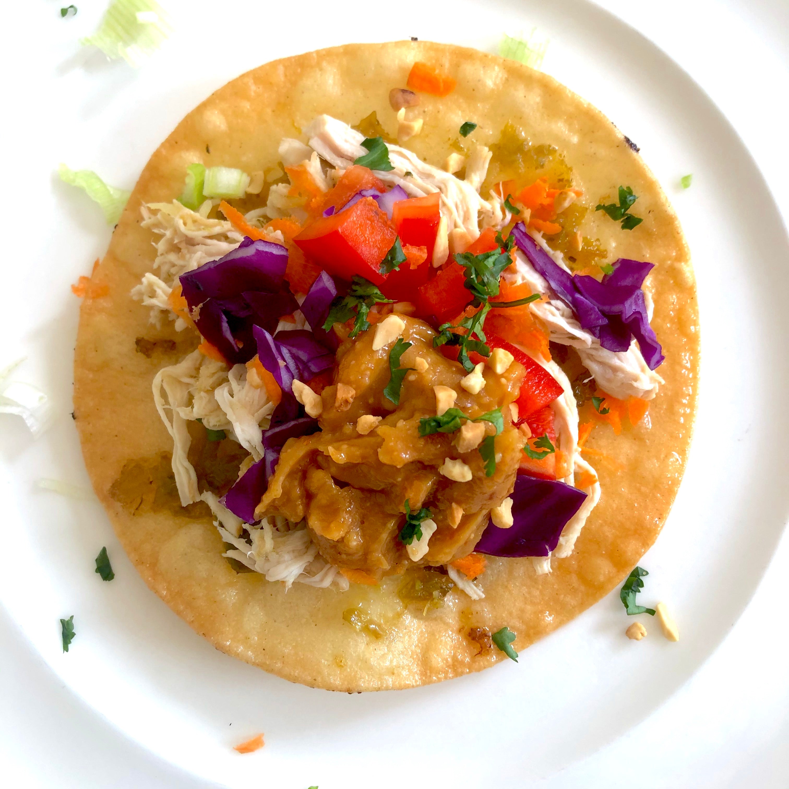 nudefood peanut butter cinco de mayo chalupas